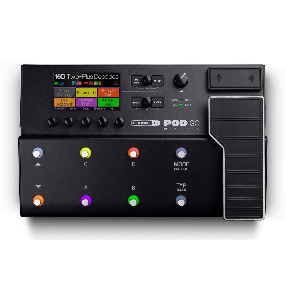 Line 6 POD Go Wireless Guitar Multi-Effects Processor w/ Relay G10TII