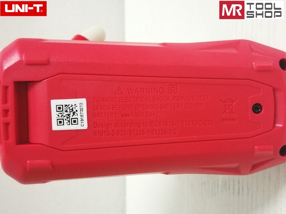 UNI-T Mini Digital multimeter AC DC Voltmeter Ohmmeter Temperature NCV Test EBTN