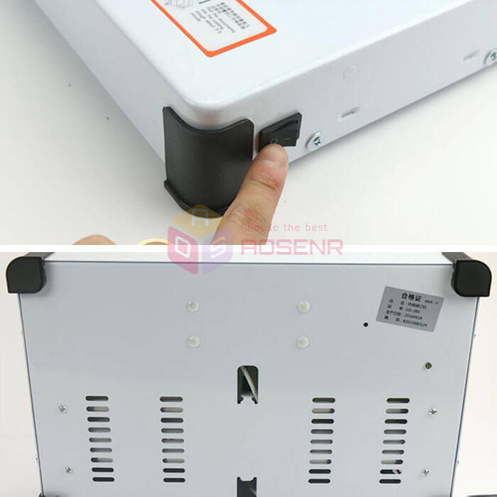 GD380 Automatic Hot Melt Binding Machine A3 A4 A5 Book Envelope Binder 220V