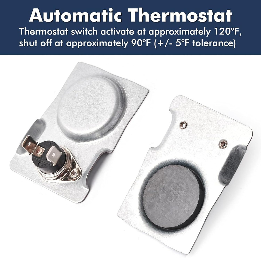 Hiorucet Fireplace Thermostat & Rheostat Variable Speed Control Switch for Unive