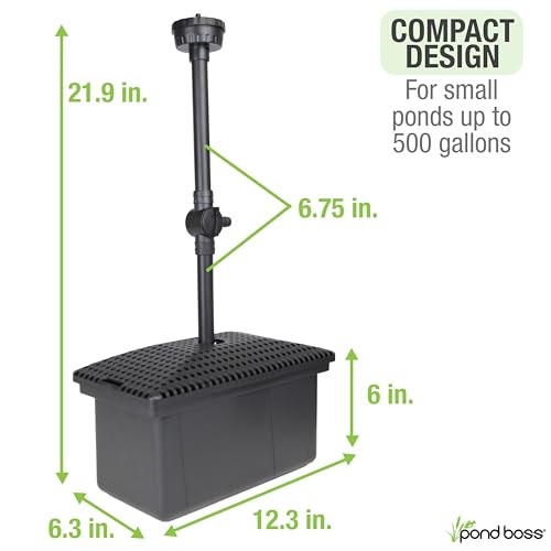 for Ponds and Water Features Medium Filter Kit with Pump Filter Kit