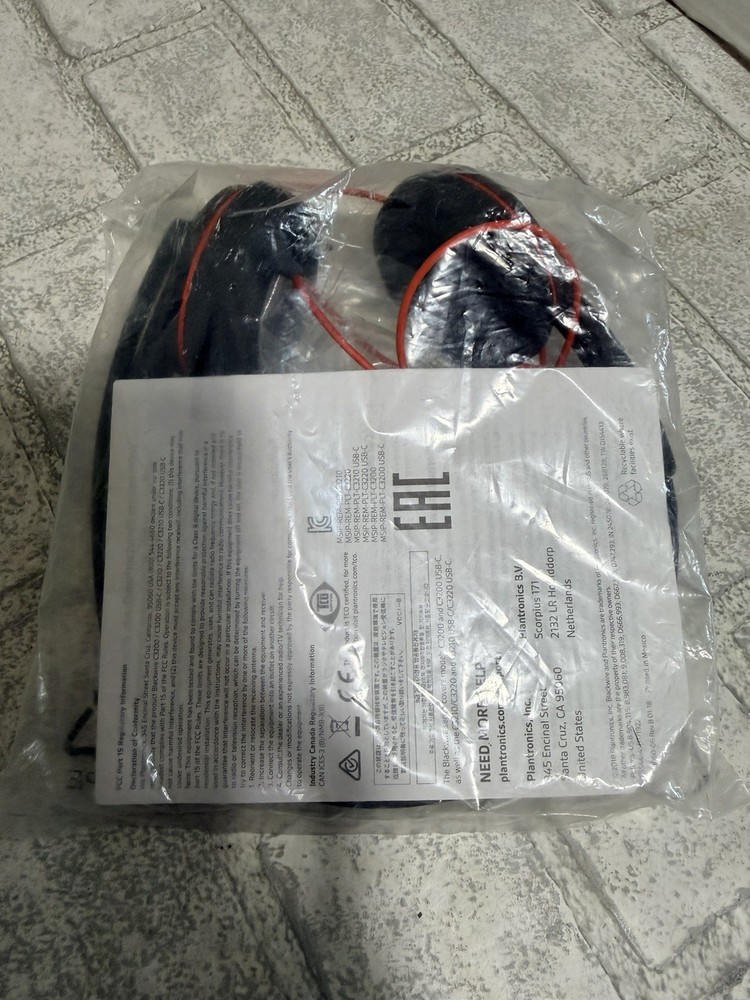 Plantronics Blackwire C3220 Wired USB-A Headset USB 2-Ear Full Headset