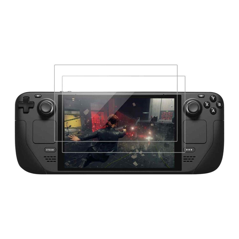 2Pack 0.33mm Thickness 9H Tempered Glass Screen Protector for Steam Deck Console