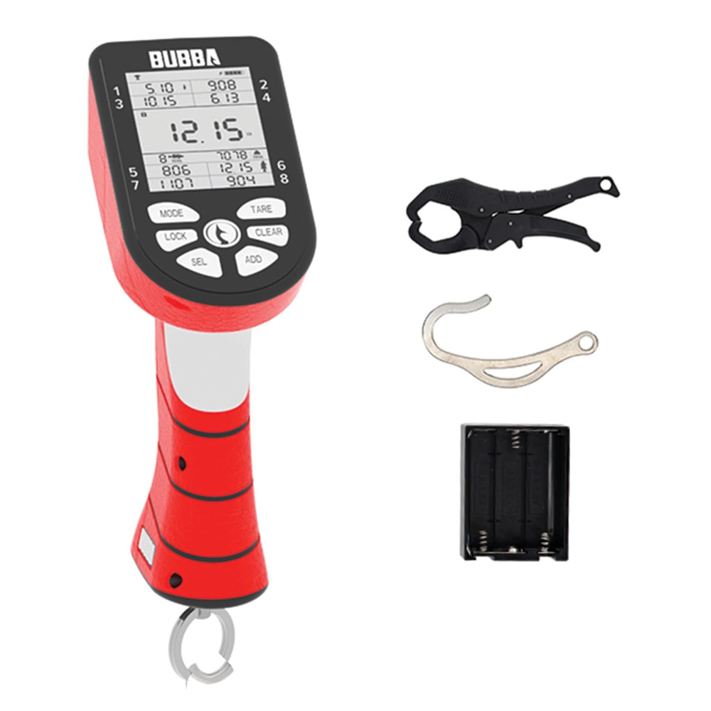 Smart Fish Scale with Clip & Hook - Digital, 60Lb Limit, 2 Modes