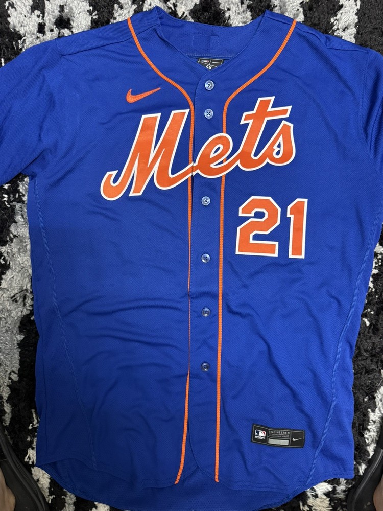 Max Scherzer Signed New York Mets Nike MLB Authentic Jersey (MLB Authenticated)