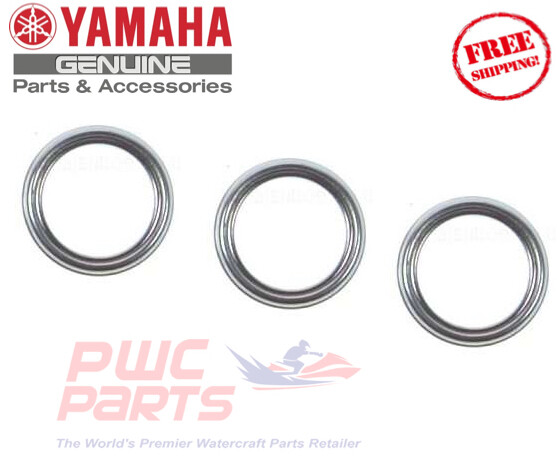 3x YAMAHA OEM Genuine Oil Drain Plug Gasket Raider ATV MC Scootr 214-11198-01-00