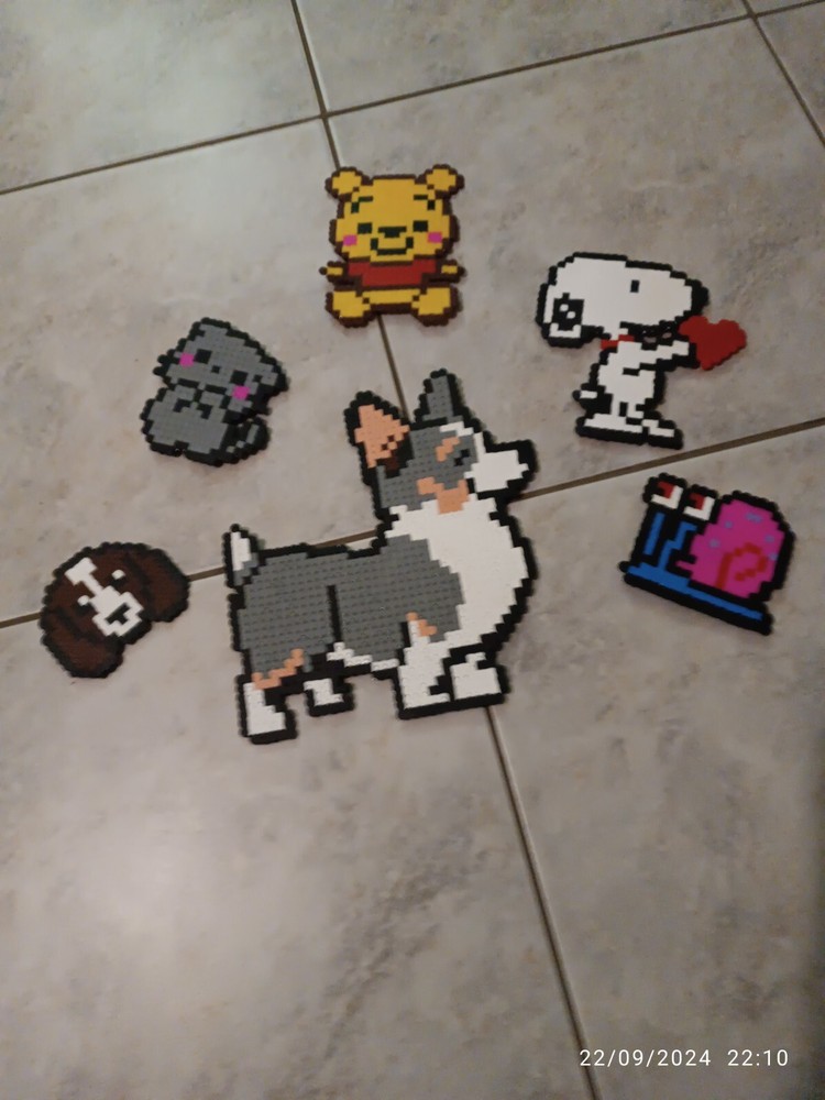 Hama beads pixel art