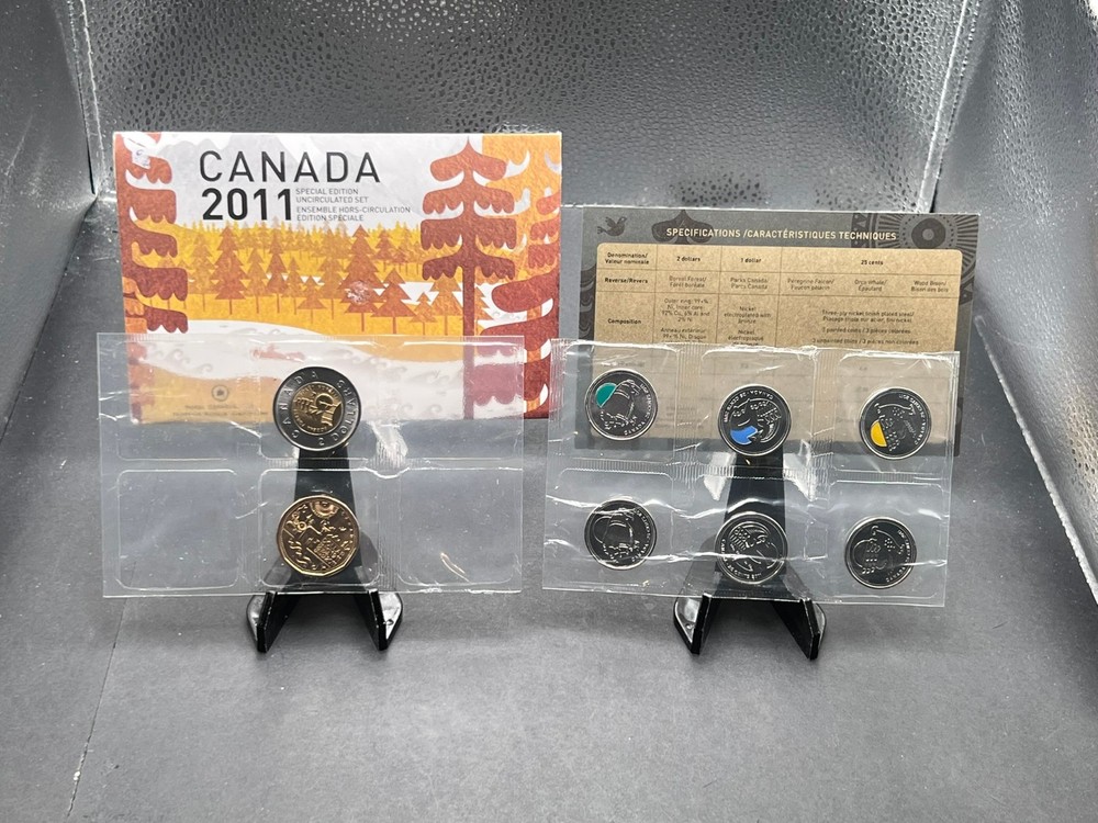 2011 Canada Special Edition Uncirculated 8 Coin Set