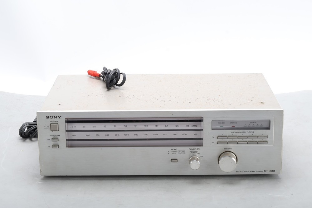 Sony ST-333 FM-AM Program Tuner
