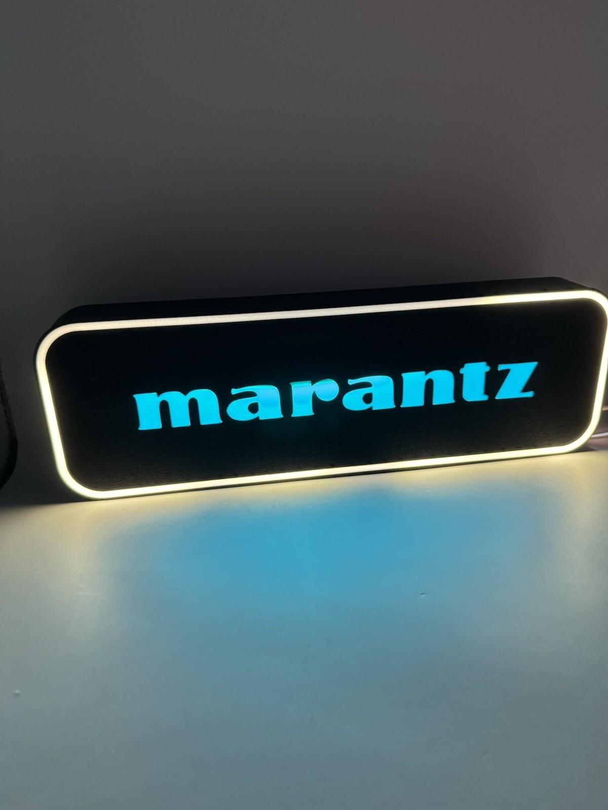 Marantz Light Up LED Sign - Vintage Audio Stereo Equipment - USB Powered
