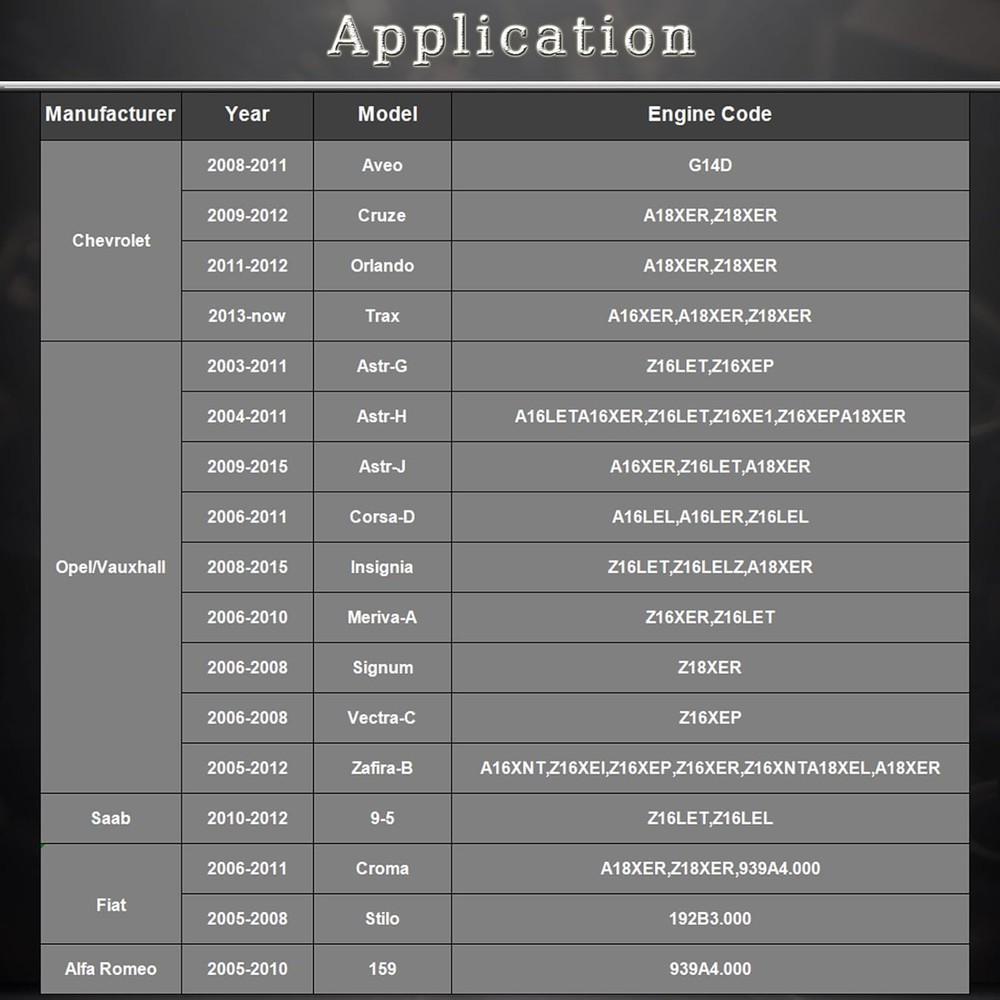 Engine Camshaft Tensioning Locking Alignment Timing Belt Tool Kit for Chevy...