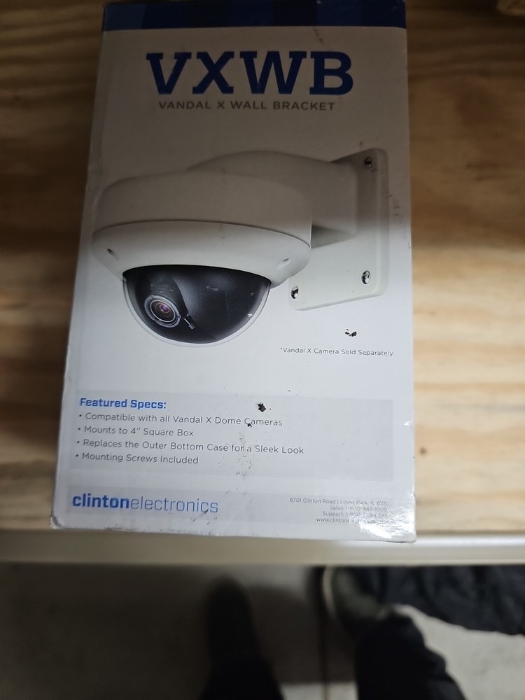 Clinton Electronics Vandal X Series CE-VXWB Camera Mount #240