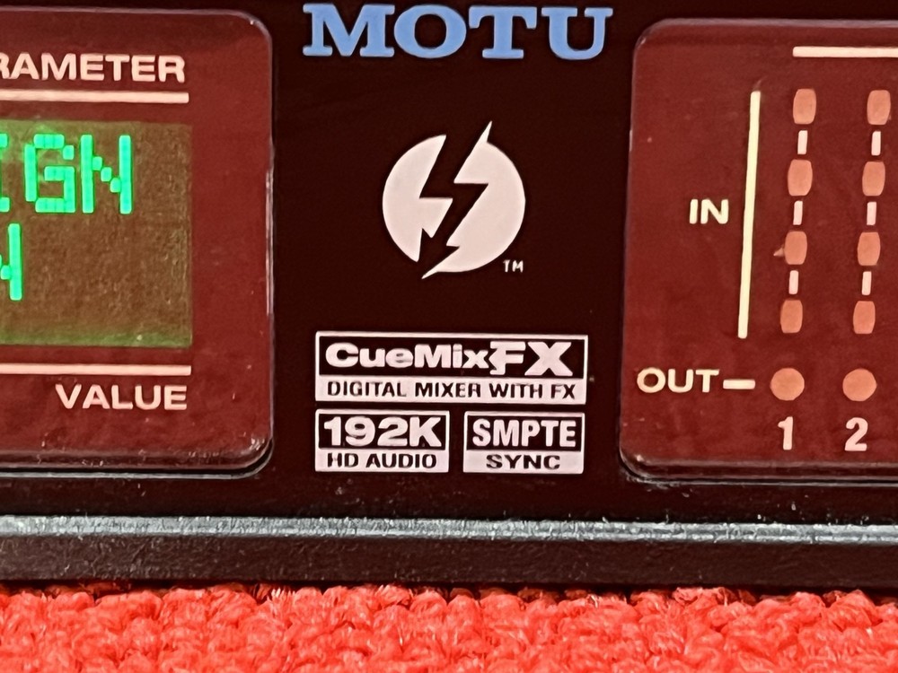Used MOTU 828x Digital Audio Interface Thunderbolt Technology Good Condition