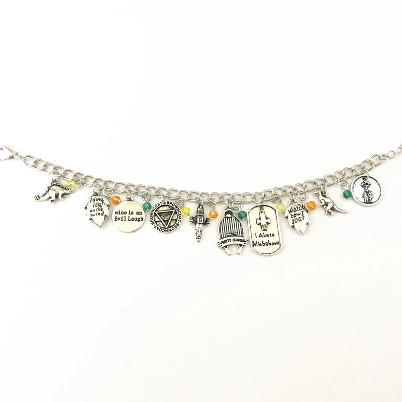 Firefly Themed Charm Bracelet