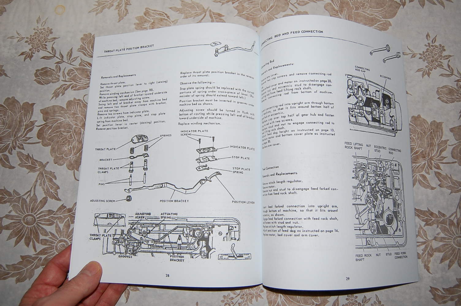 Professional Full Edition Service Manual for Singer 600 and 603 Sewing Machines.