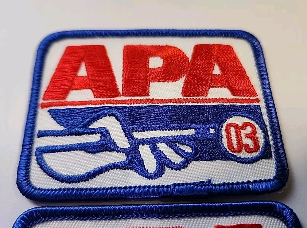 APA 2003 MEMBERSHIP PATCH  AMERICAN POOLPLAYERS ASSOCIATION