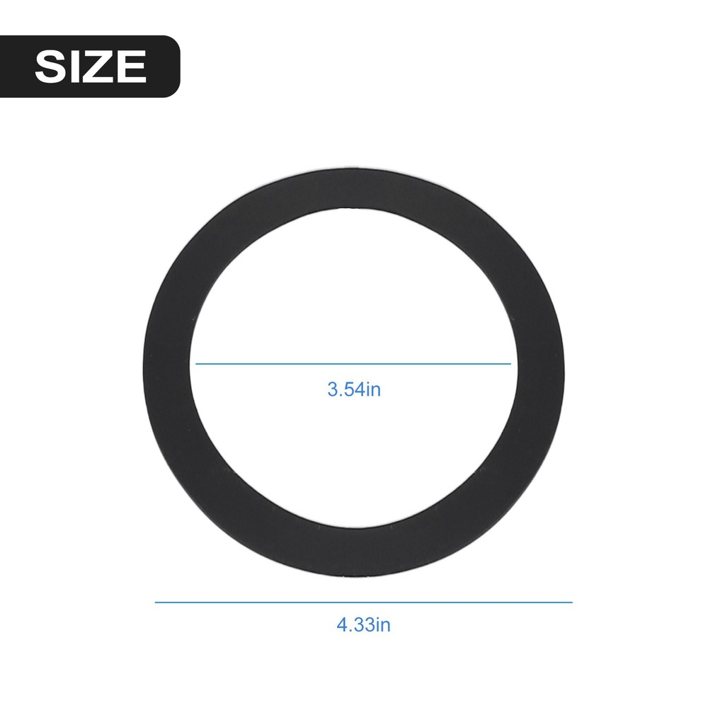 Seal Ring Strainer Gasket 5pcs Drain For 3-1/2 Inch Kitchen Replacement