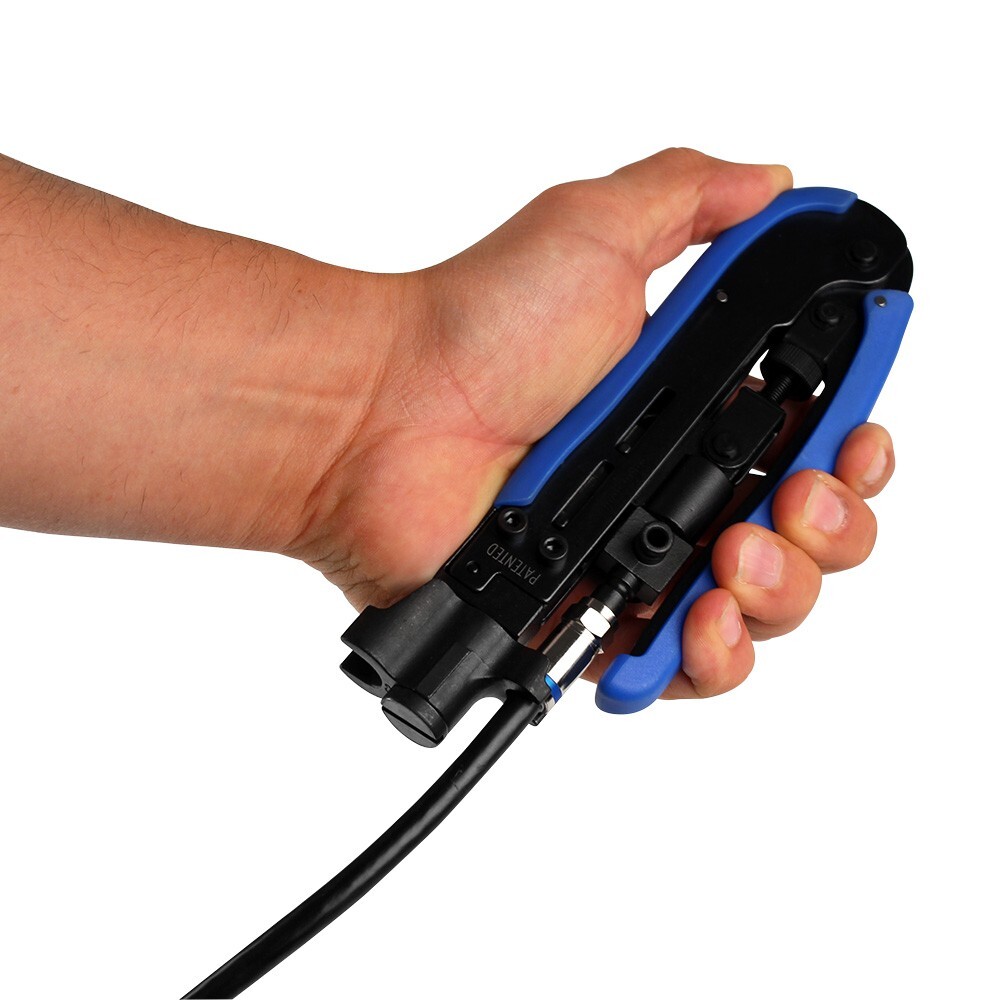 InstallMates™ Lock and Seal Universal Compression Tool (Terminates F, BNC, RCA)
