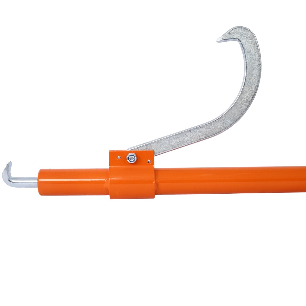 Log Peavey with Moving Hook 48in Log Roller Aluminum Handle to Roll & Separate