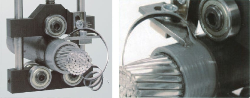 Hand Crimping Cable Wire Stripper, Wire Peeling Splicer Stripping φ20-50mm