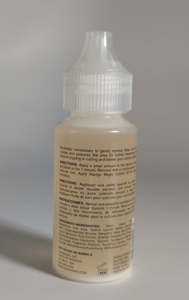California Mango Cuticle Softener 1 oz - 30 ml