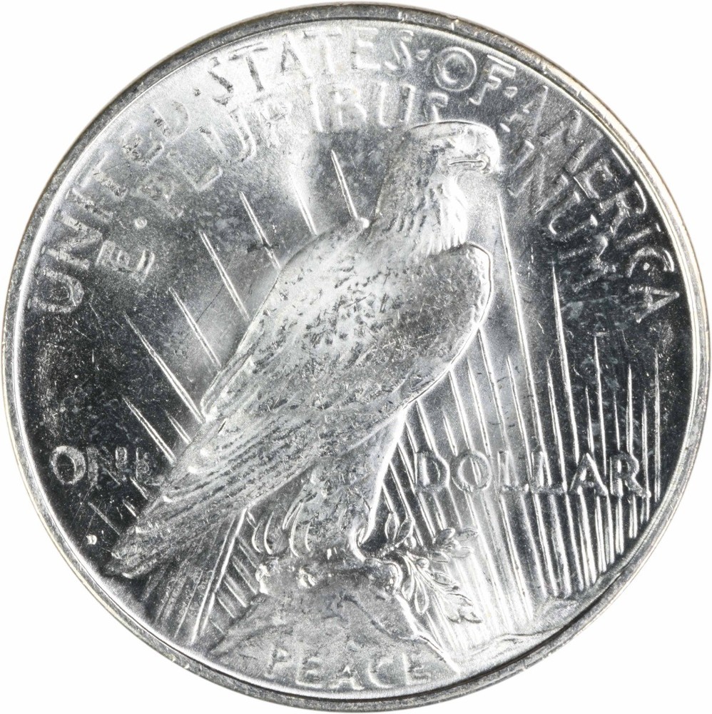 1923-D Peace Silver Dollar Choice BU Uncertified #246