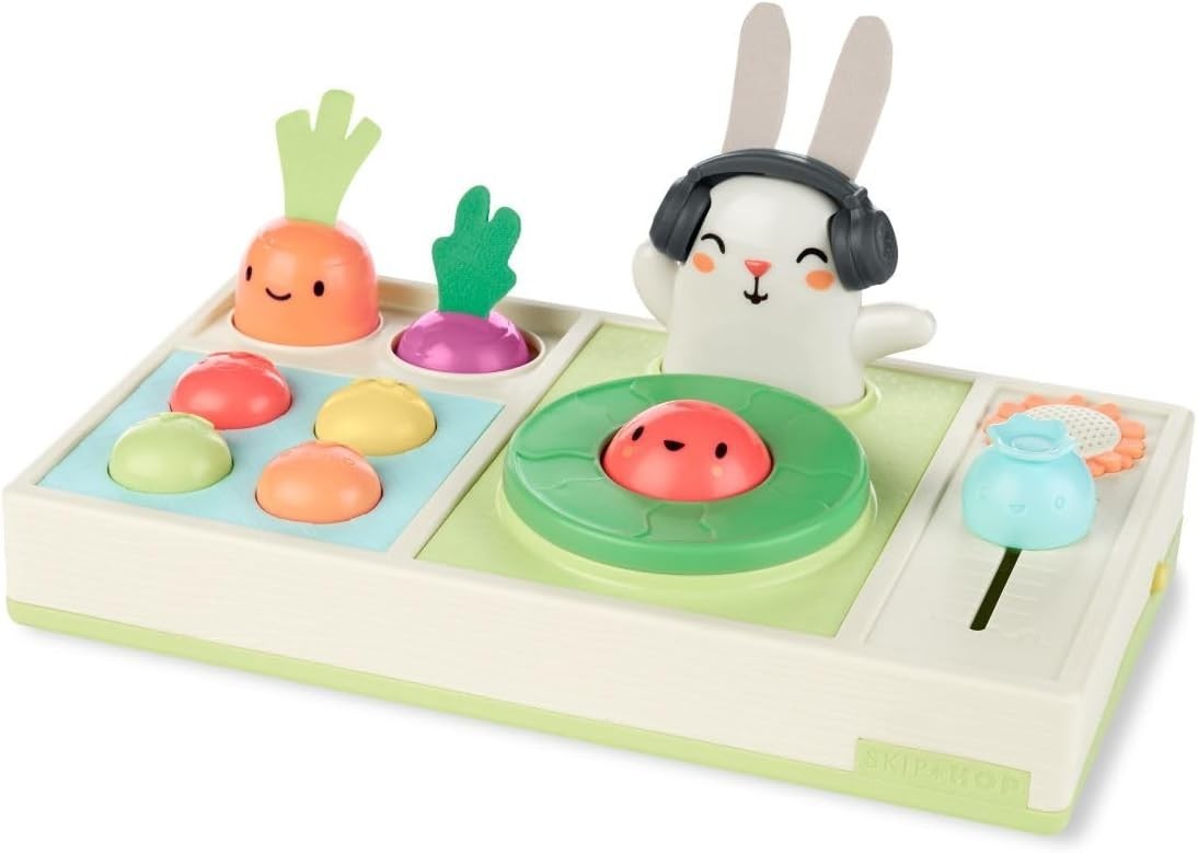 Skip Hop Farmstand Let the Beet Drop DJ Activity Play Toy