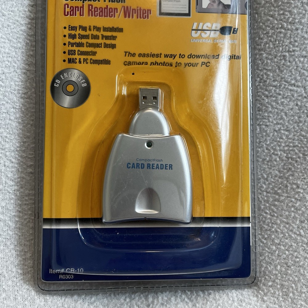 Digital Concepts Camera Compact Flash Card Reader Writer Digital Concepts CR-10