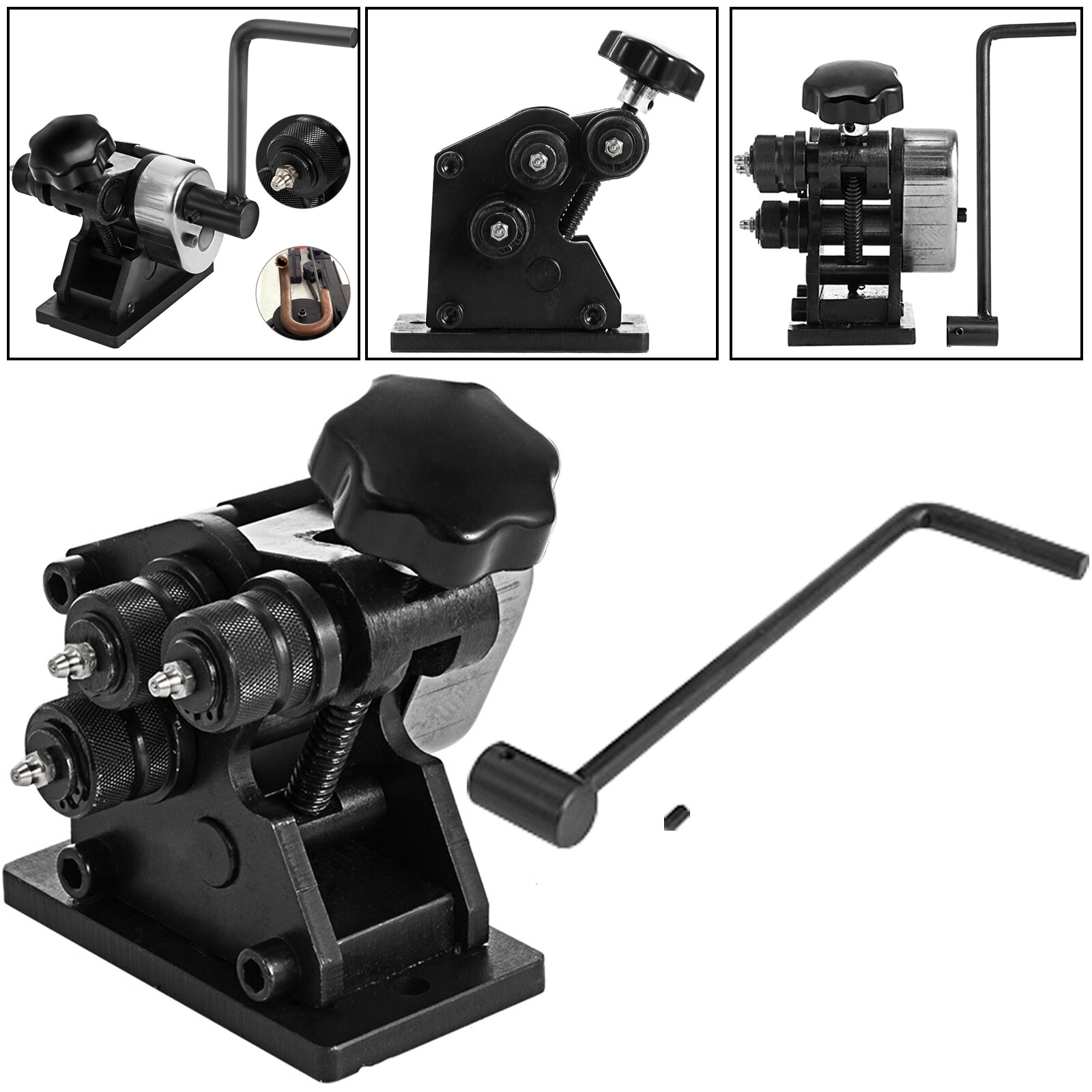 Uimoso Metal Rod Ring Planetary Bender Roll Bender Wheel Roller Former Machine