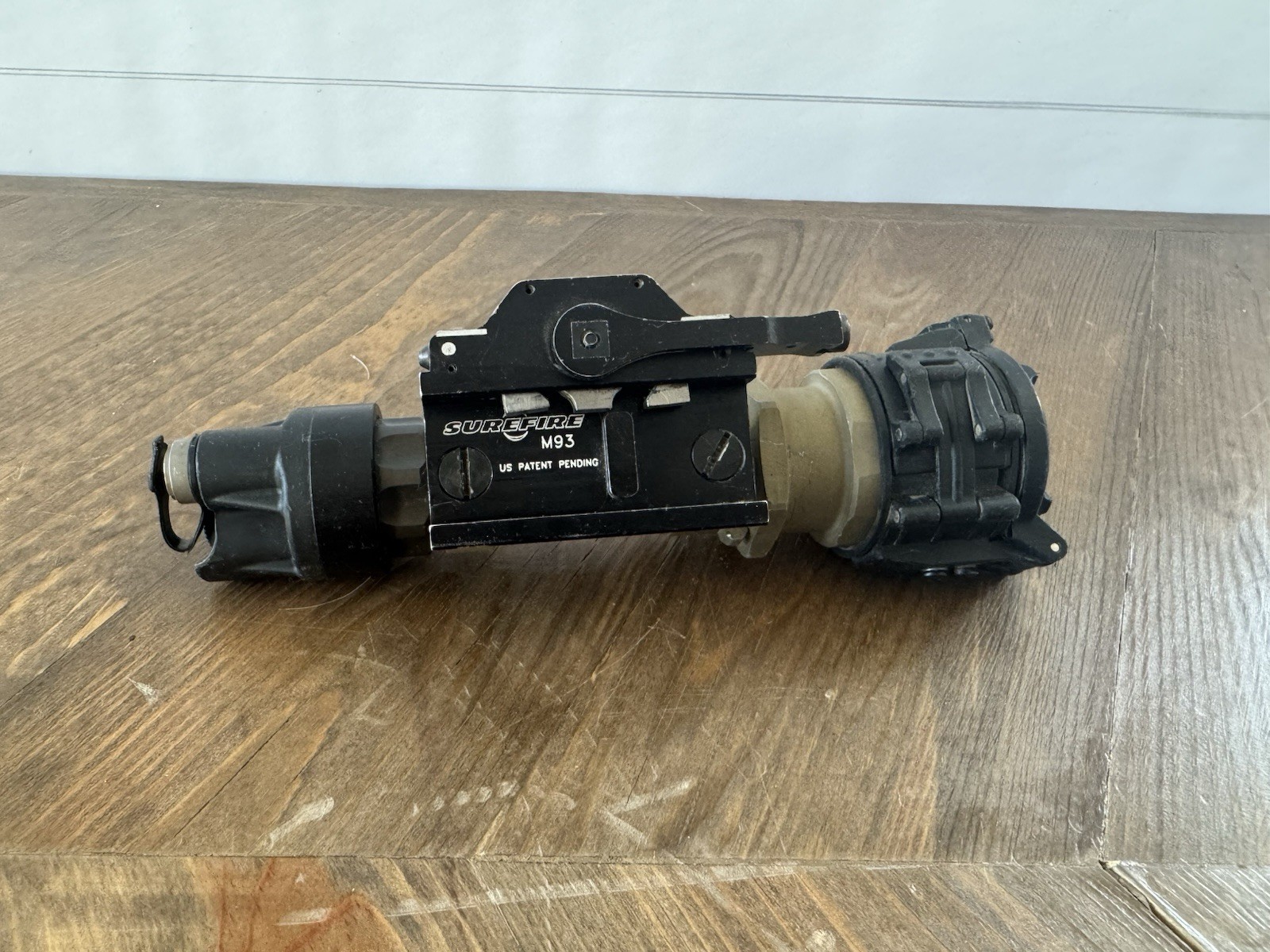 Surefire M952 Tactical Rail Mount Tan Flashlight -Infrared Fillter and M93 Mount