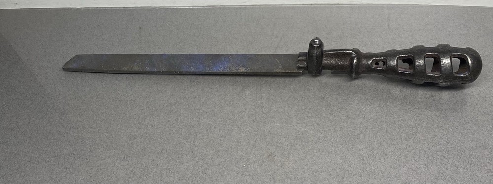 Antique Vintage File Tool Cast Iron Handle