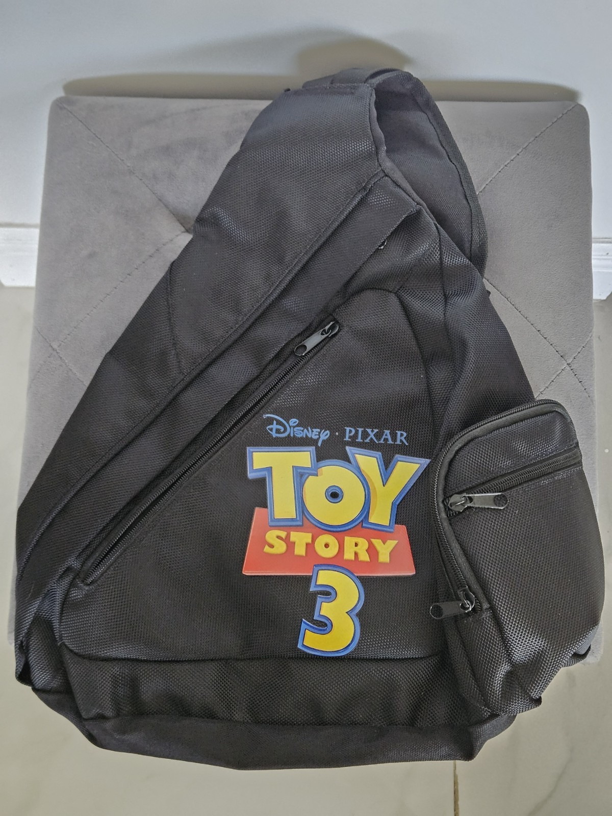 Rare Toy Story 3 Promo Disney Pixar Sling Backpack Over Shoulder Bag
