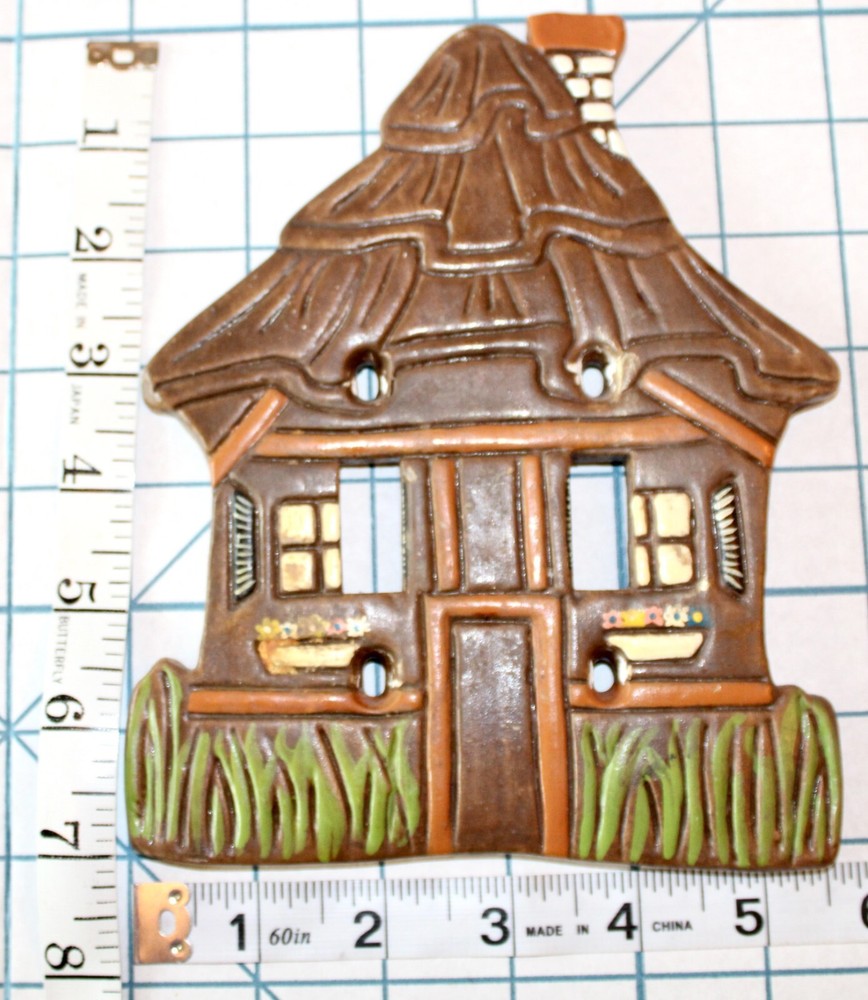 Hand Painted Cottage House Light Switch/Cover Plate