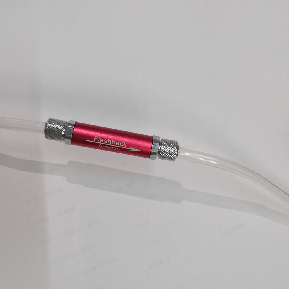 Flashback Arrestor for Hydrogen-Oxygen Flame Polisher Generator HHO