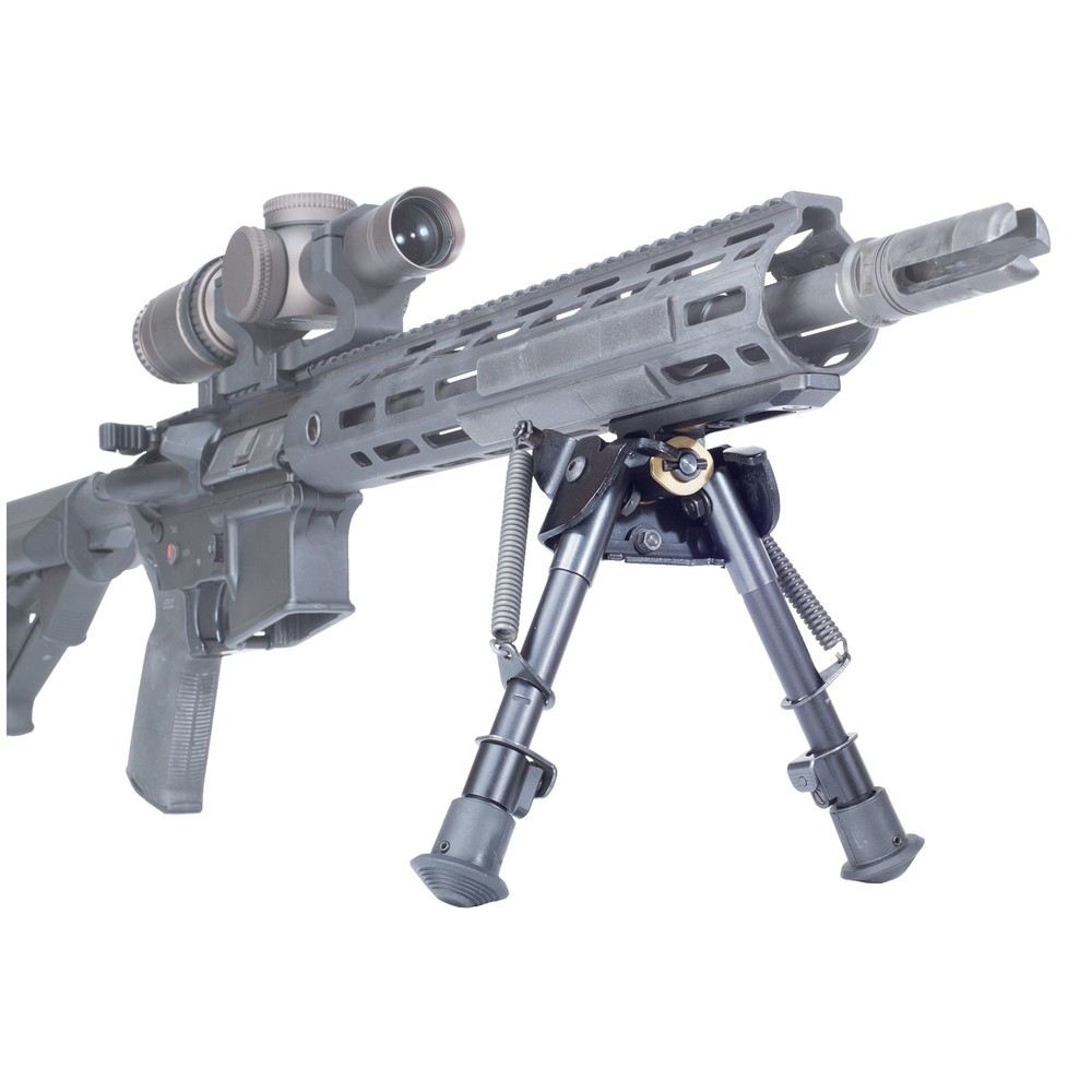 Badger Ordnance Enhanced Bipod Modular Lock 6-9 Inch Adjustable Black