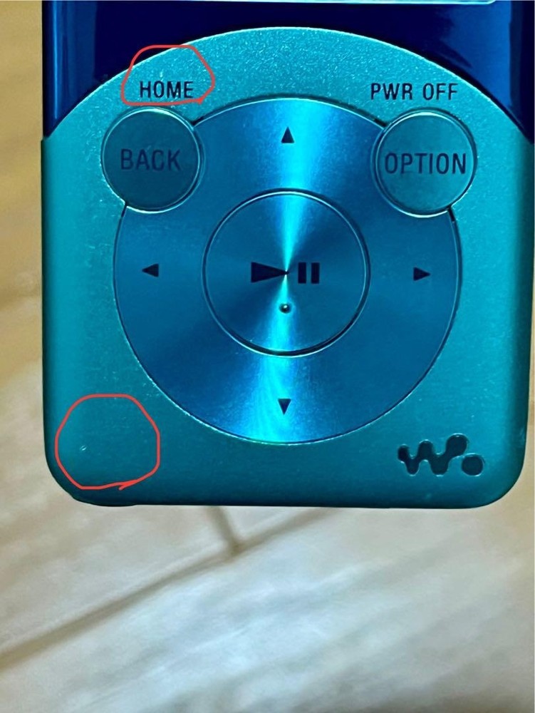 Sony Walkman NW-S755 Blue MP3