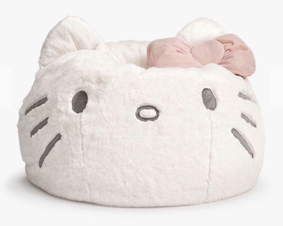 Pottery Barn Teen Hello Kitty Bean Bag Chair Slipcover Only, Large, New!