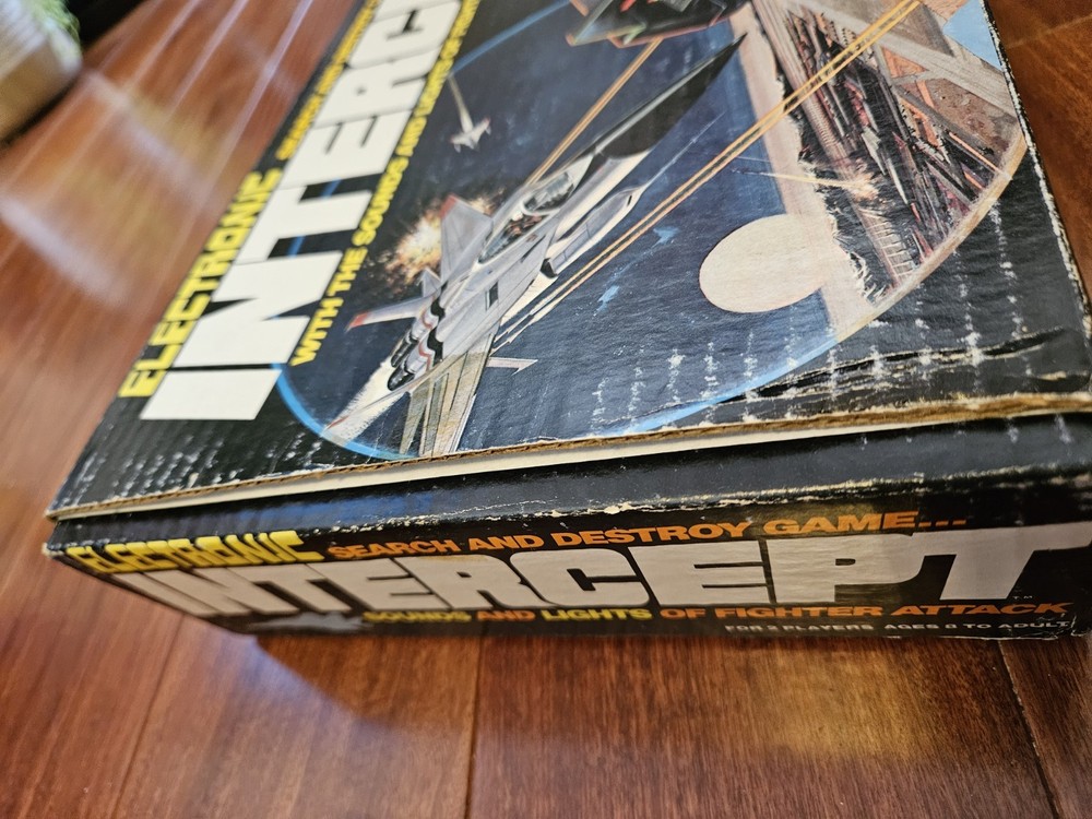 Lakeside Electronic Intercept Game In Box Not Tested. Incomplete