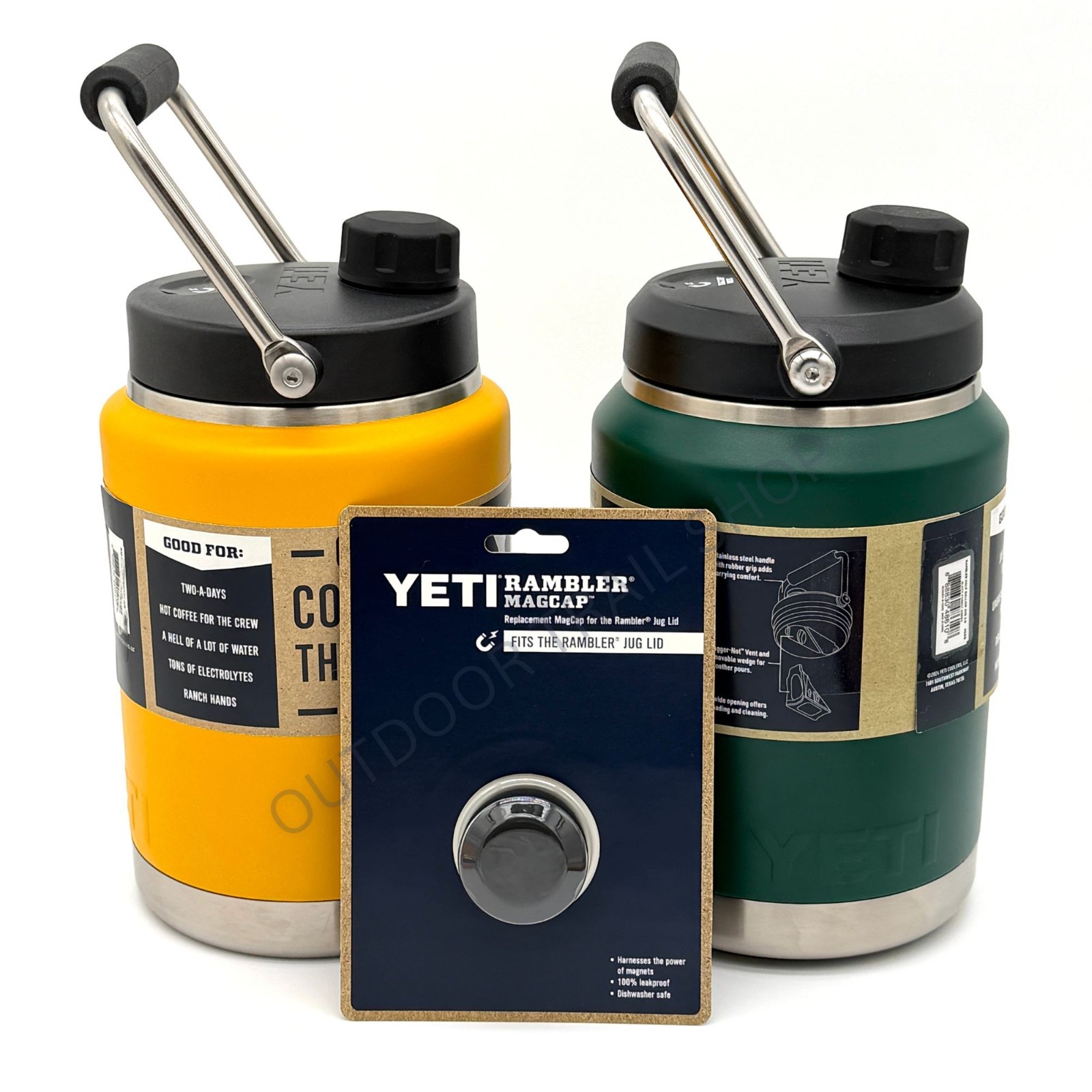 YETI Rambler Gallon & Half Gallon Jug MagCap – Replacement Cap Only New