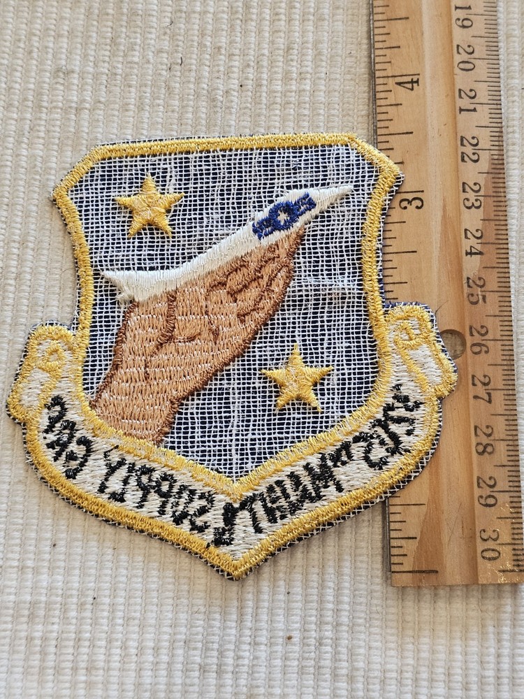1960s 70s USAF Air Force 3205th Maintenance Supply Squadron Patch L@@K!!!