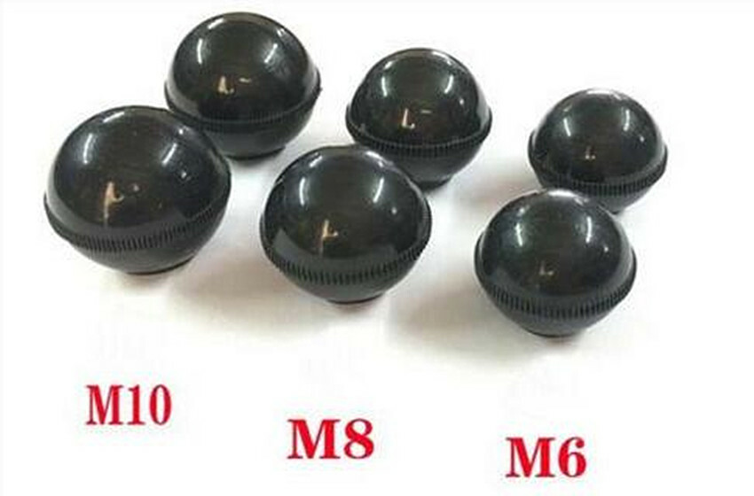 Milling Machine Part Plastic Ball Knobs Machine Handles M10 M8 M6 For Bridgeport