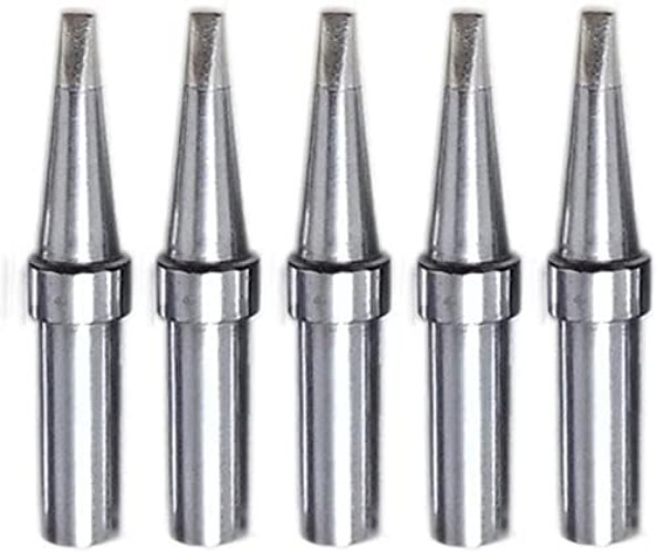 Quality 5pcs Replacement Chisel Soldering Tips for Weller WESD51 & WE1010NA