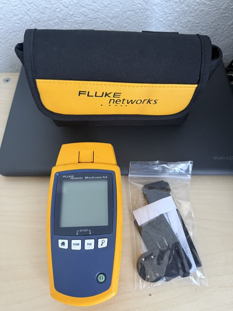 Fluke Networks MicroScanner Network Cable & PoE Tester (FREE SHIPPING) NEW