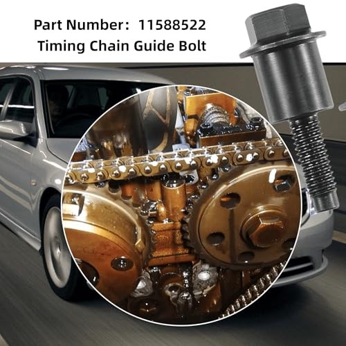 4 PACK 11588522 Timing Chain Guide Bolt Replace 11588522, Steel Engine Timing