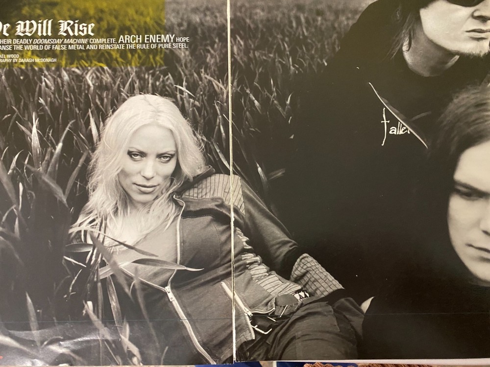 Arch Enemy, Three Page Vintage Clipping