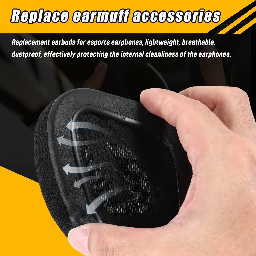 Ear Pads Ear Cushion Ear Cups Ear Covers Replacement for Void & Void PRO8687