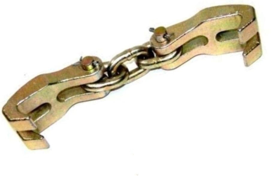 Double Claw Hook Chain Shortener Clamp Bumper Hook Puller Auto Body Dent Repair