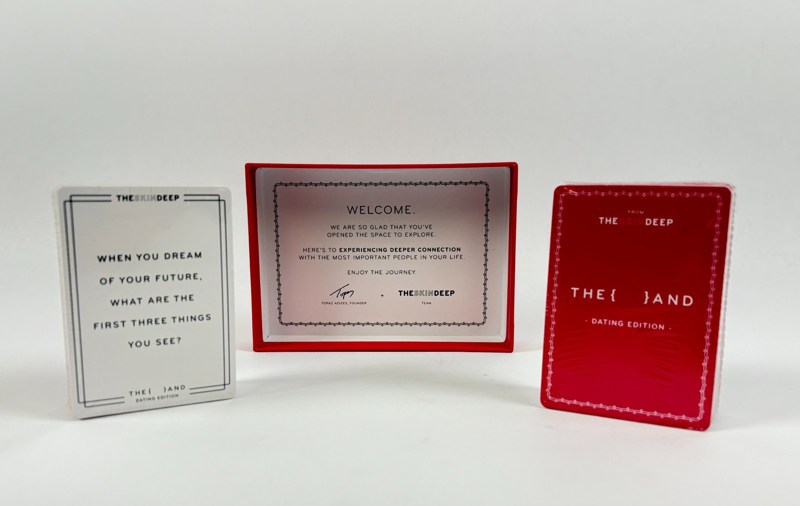 The Skin Deep Conversation Card Game Dating Edition Relationship Questions