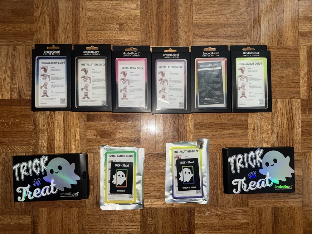 Graded Guard PSA Nebula Nitro Blue Raspberry Ultraviolet Daybreak Fallout Treat