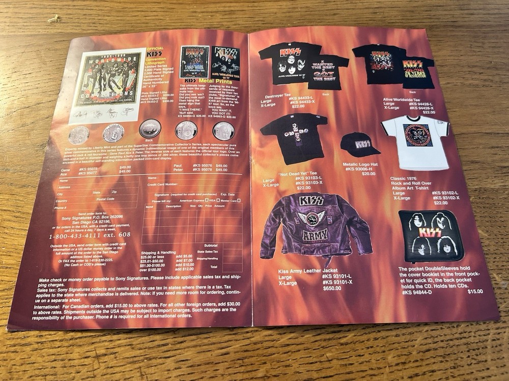 Kiss Platinum Visa Credit Card Flyer Application Lot Of 2 3.9%APR!